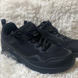 Skechers women’s sparkling Black Athletic Shoes size 7.5